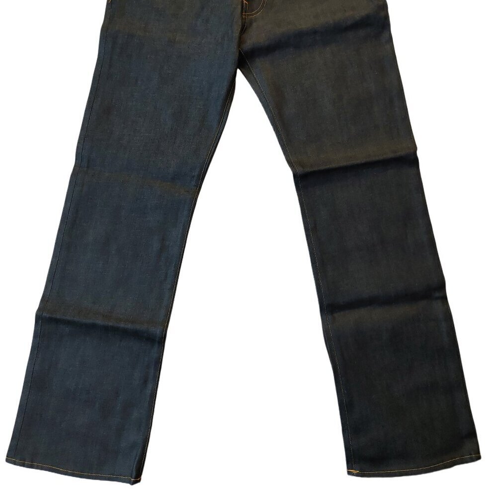 G-Star Raw 3301 Loose Brooklyn Denim Button Fly Dark Blue Denim Jeans Sz 30 NWT - Picture 3 of 15